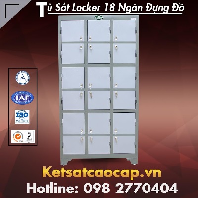 18-Compartment Locker